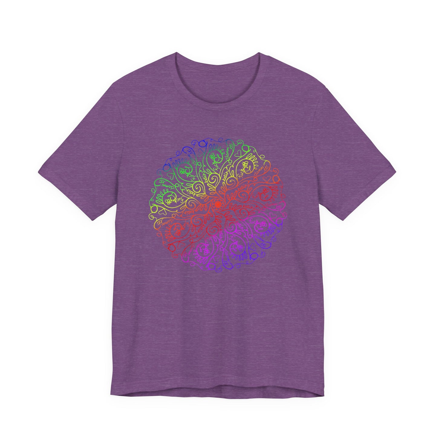 Hidden Message Rainbow Shirt – “If You Know You Know” Funny Graphic Tee for Women