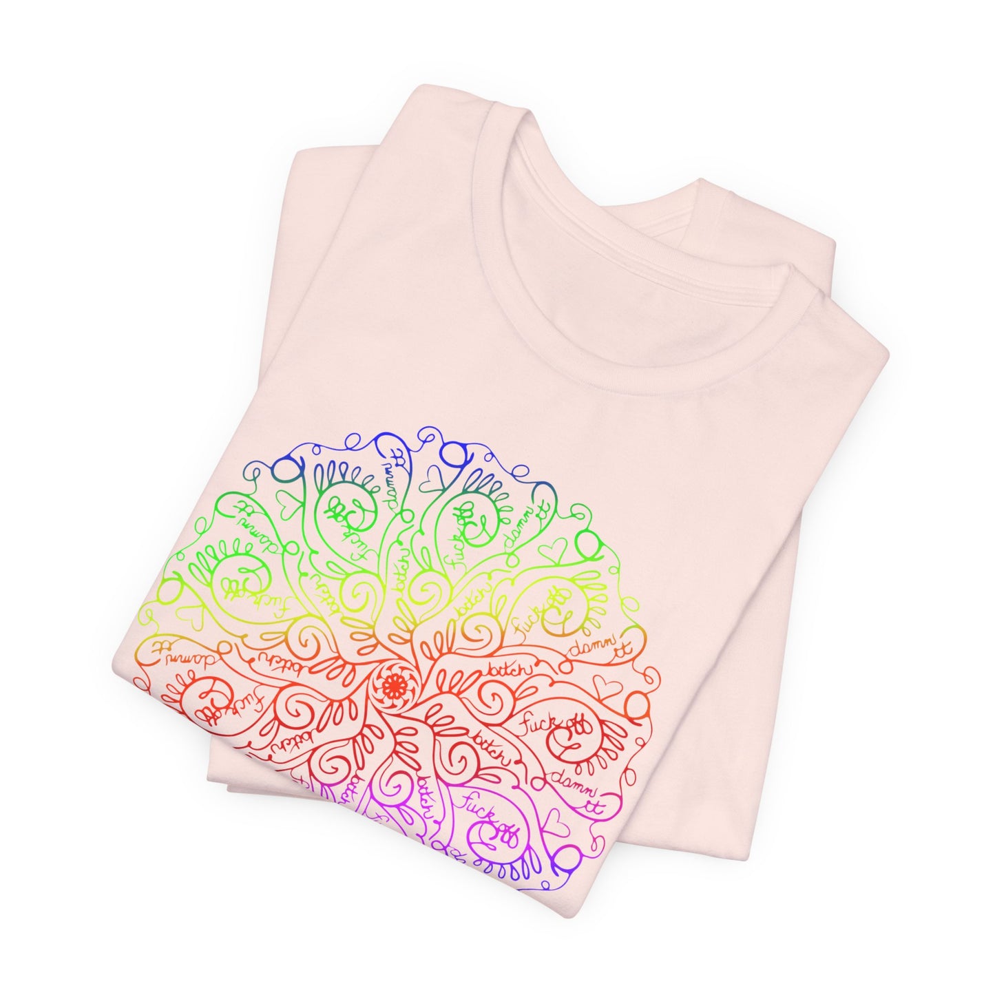 Hidden Message Rainbow Shirt – “If You Know You Know” Funny Graphic Tee for Women