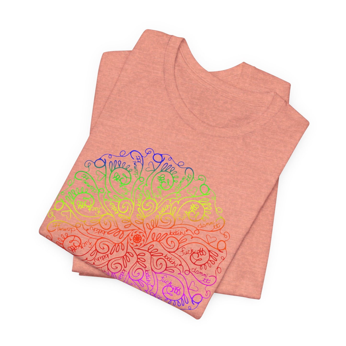 Hidden Message Rainbow Shirt – “If You Know You Know” Funny Graphic Tee for Women