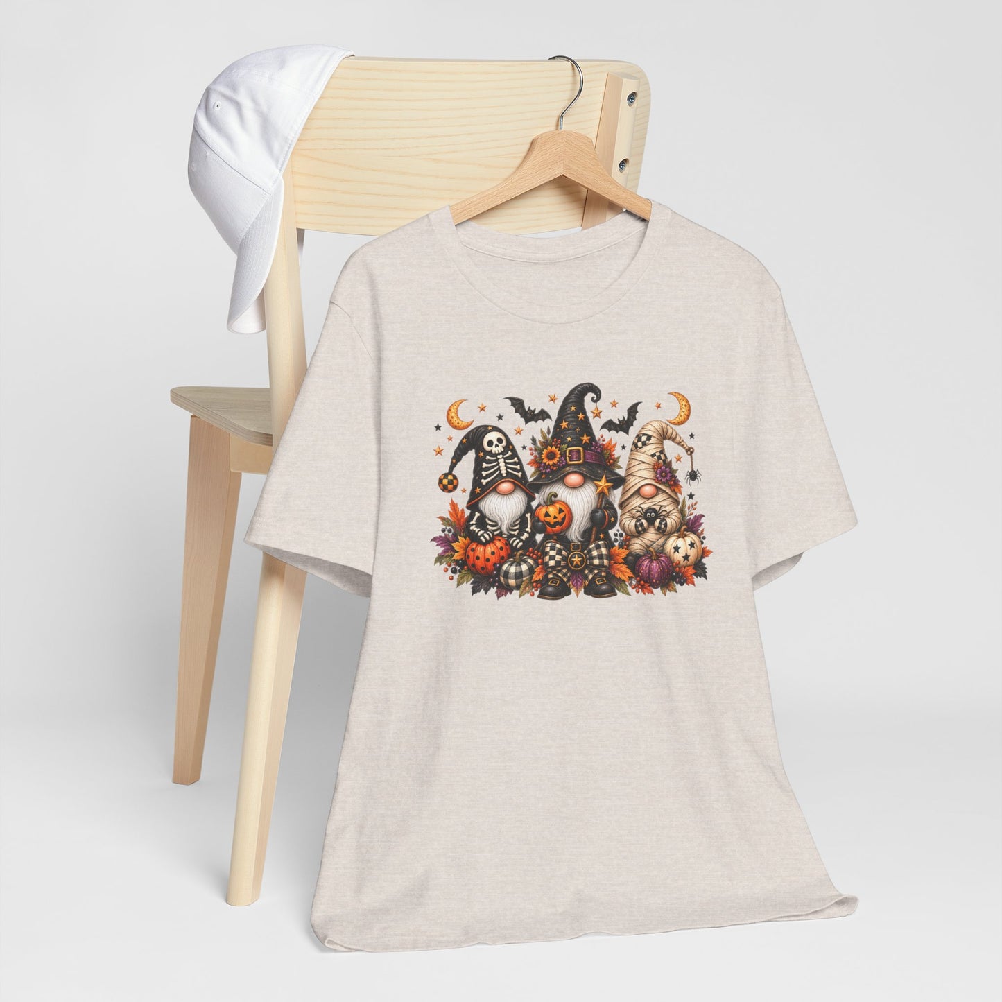 Spooky Halloween Gnome Trio Tee