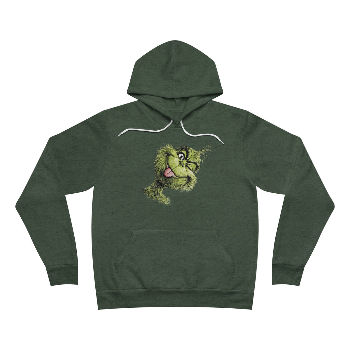 Resting Holiday Face Women’s Fleece Graphic Hoodie