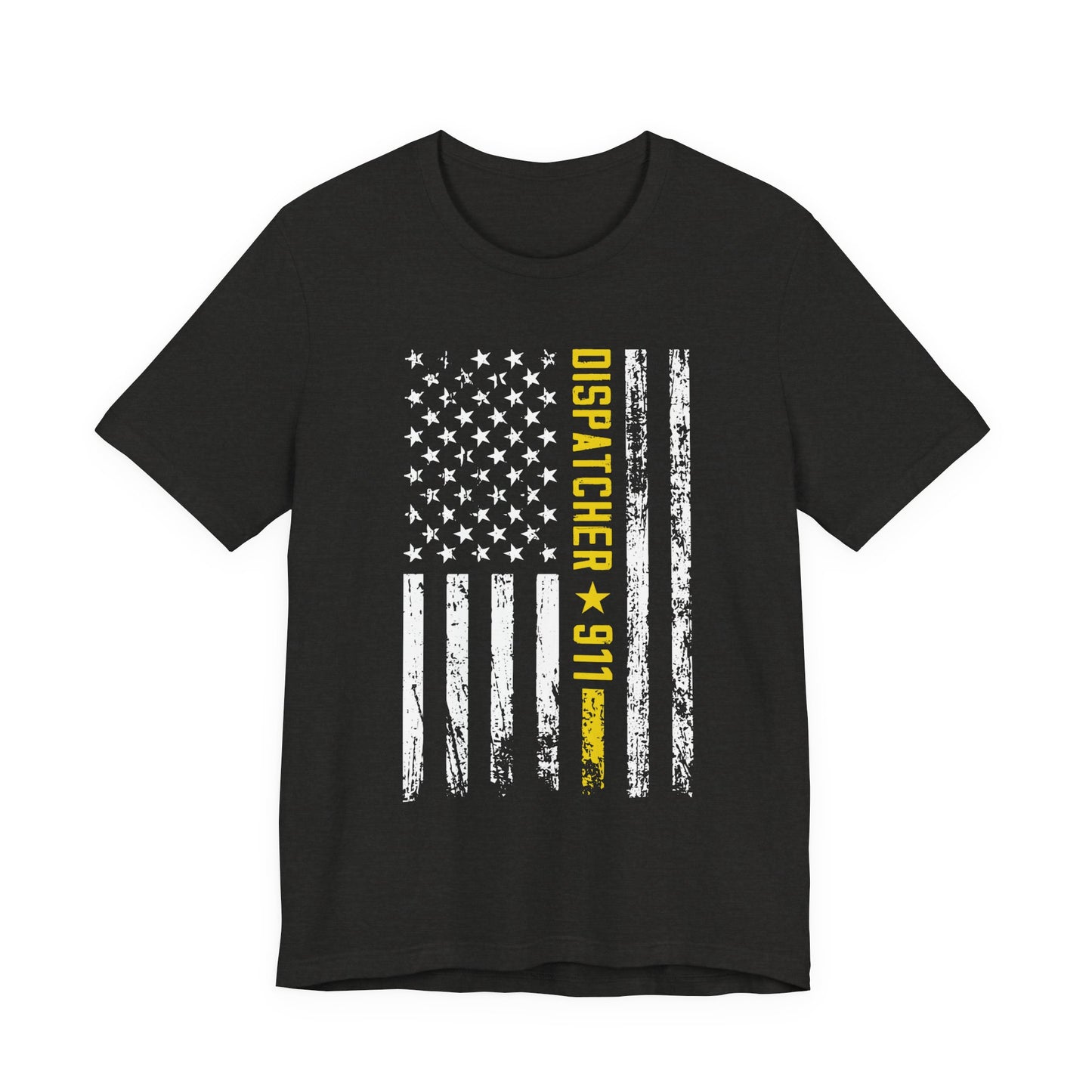 Dispatcher 911 Vertical Tee — Emergency Dispatcher Tribute Shirt
