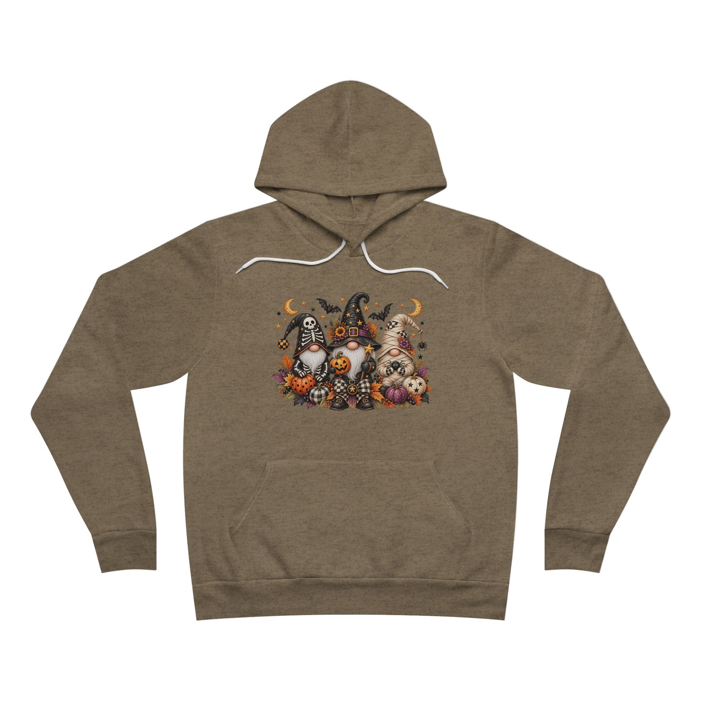 Halloween Gnome Hoodie - Cute Spooky Pumpkin & Witch Gnomes Pullover