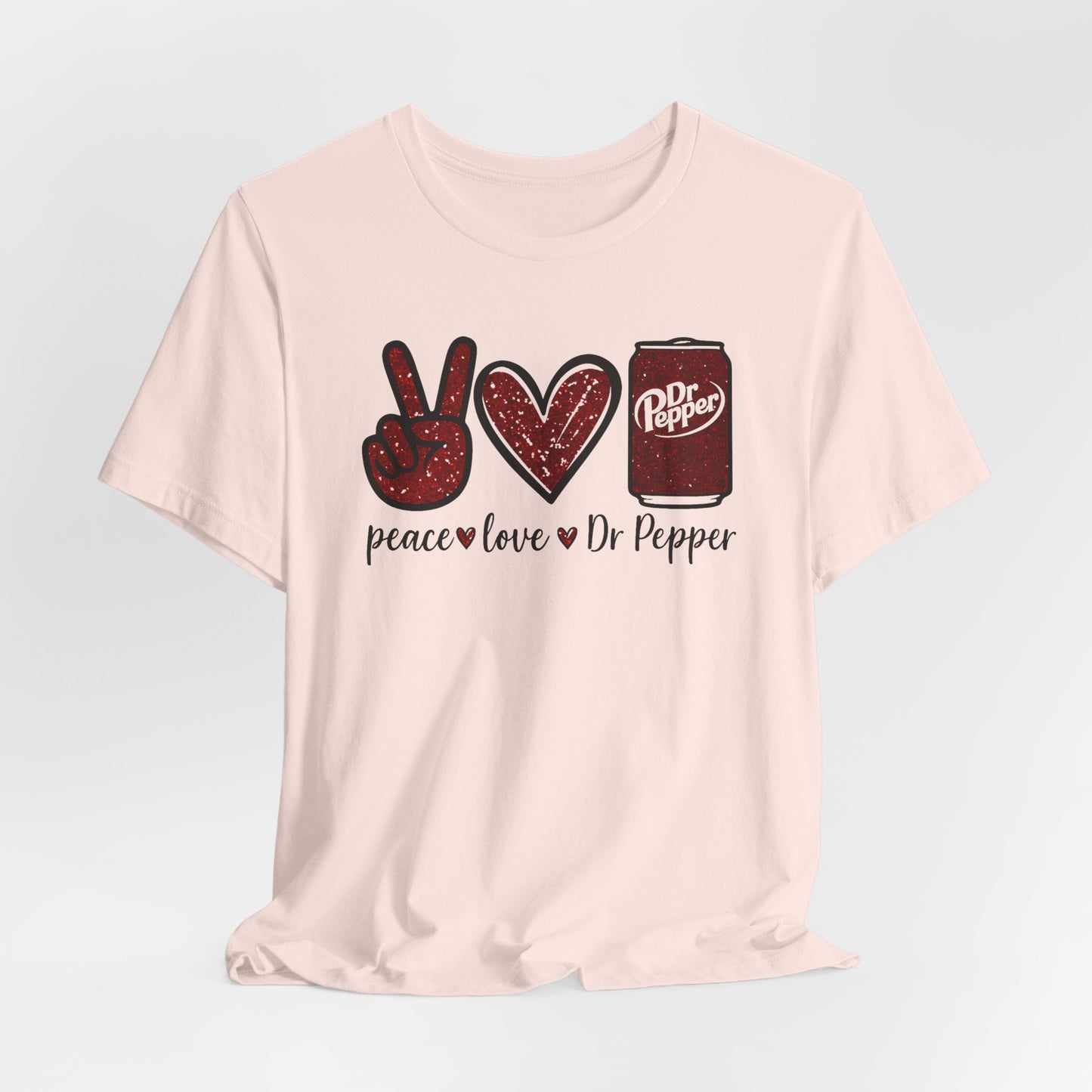 Peace Love Soda T-Shirt – Cute Graphic Tee for Soda Lovers