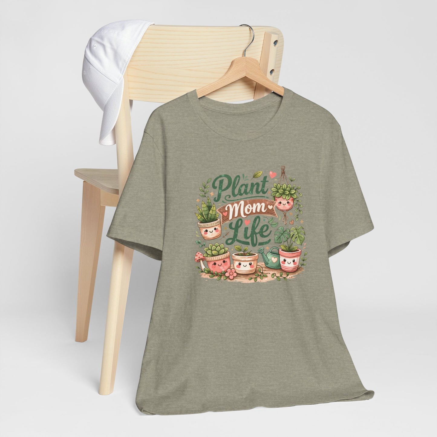 Plant Mom Life Graphic Tee | Cute Plant Lover Shirt
