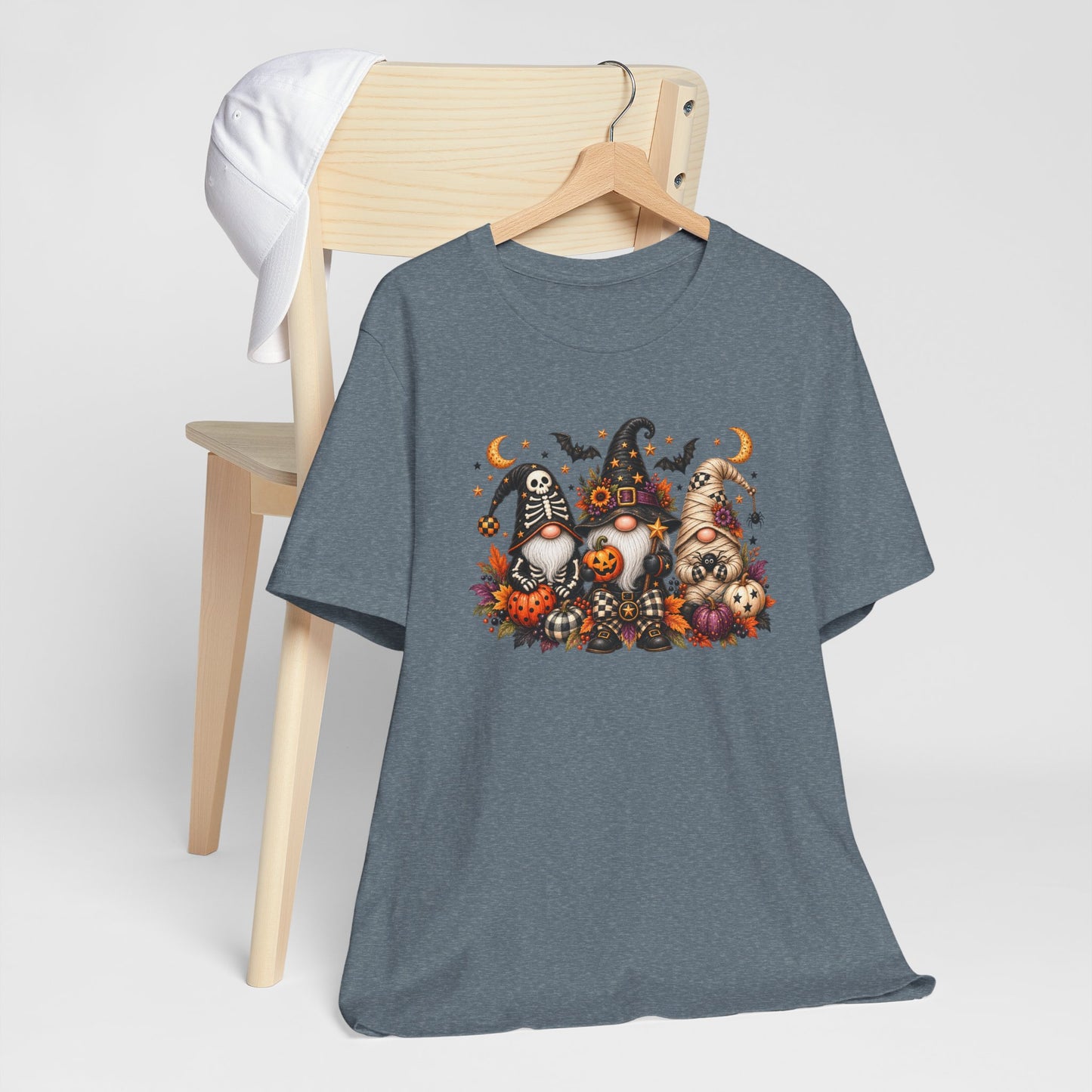 Spooky Halloween Gnome Trio Tee