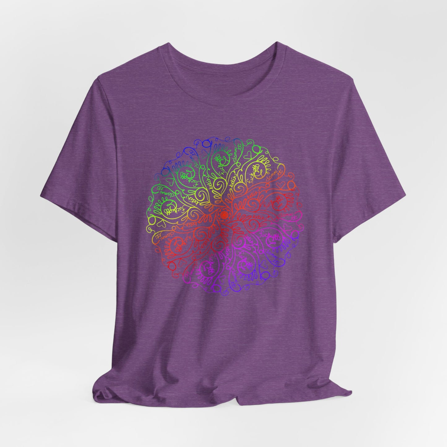 Hidden Message Rainbow Shirt – “If You Know You Know” Funny Graphic Tee for Women