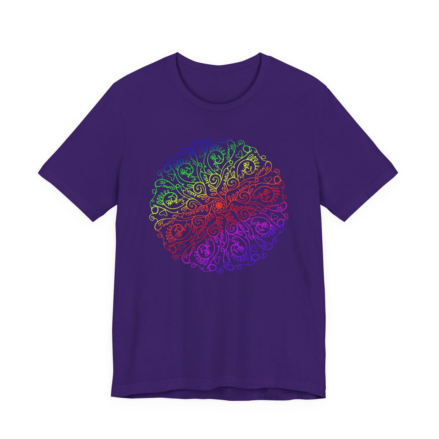 Hidden Message Rainbow Shirt – “If You Know You Know” Funny Graphic Tee for Women