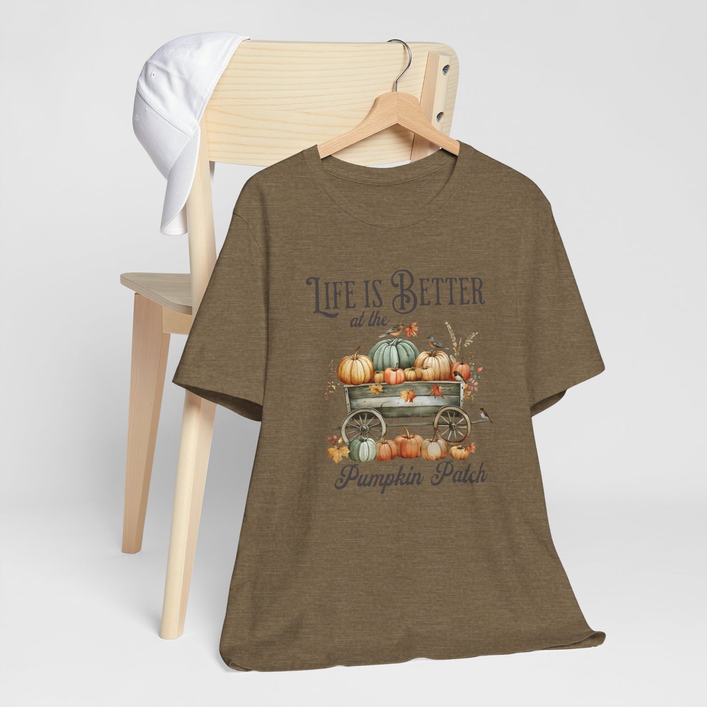 Life is Better at the Pumpkin Patch Tee – Fall Graphic Shirt