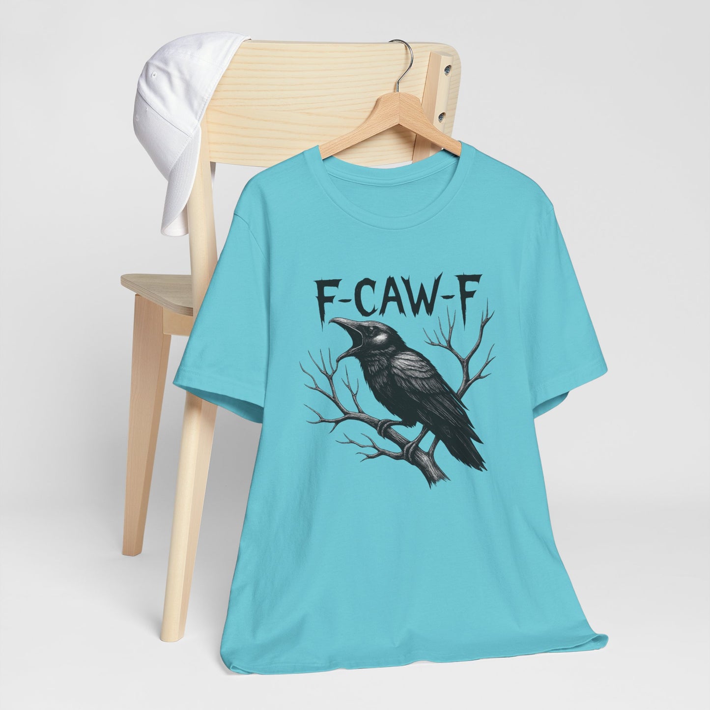 F-Caw-F Funny Graphic Tee – Playful Sarcastic Humor Shirt