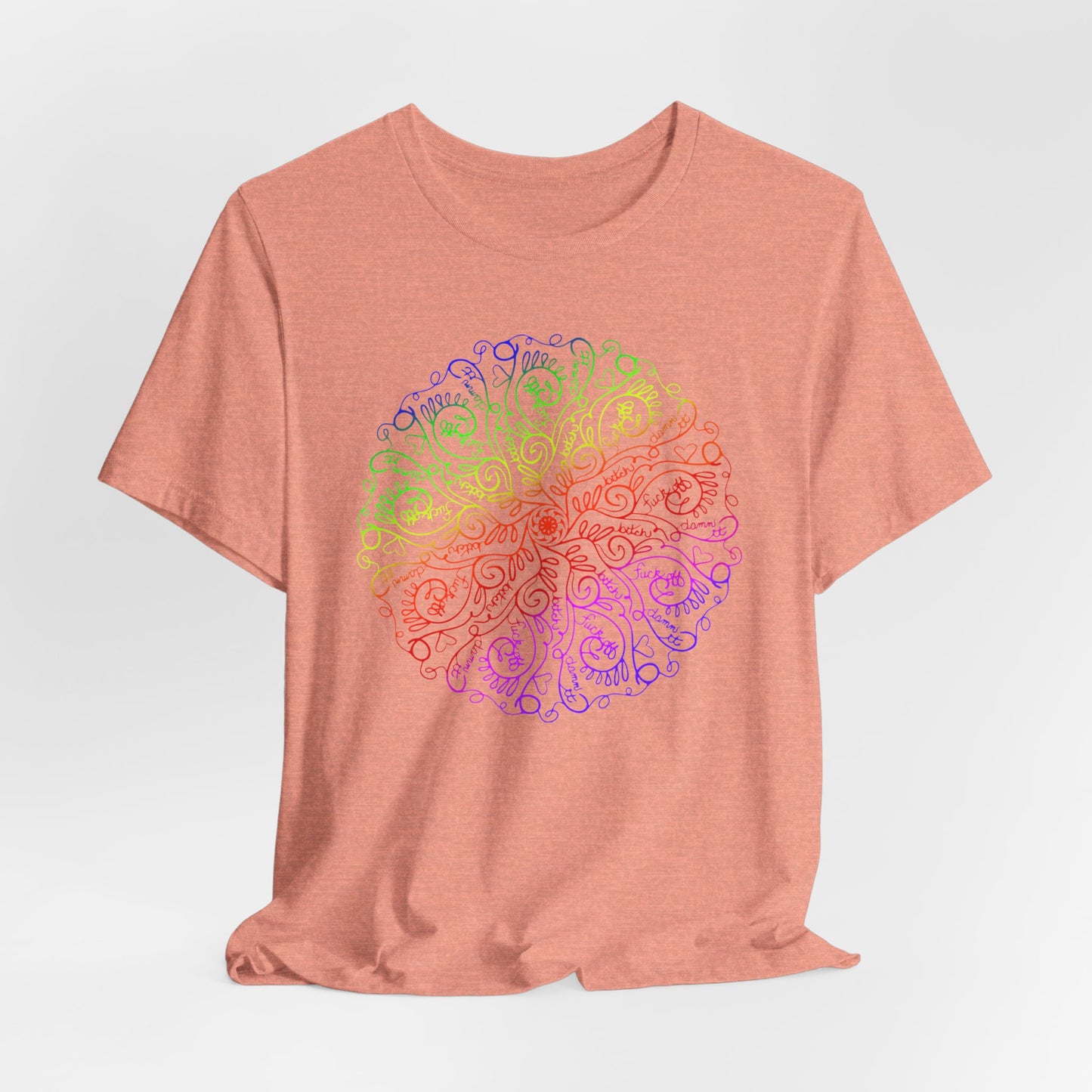 Hidden Message Rainbow Shirt – “If You Know You Know” Funny Graphic Tee for Women