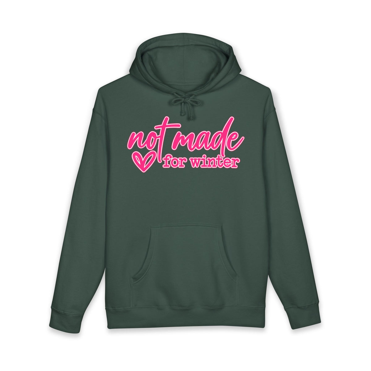 Not Made for Winter Heavyweight Unisex Fleece Hoodie