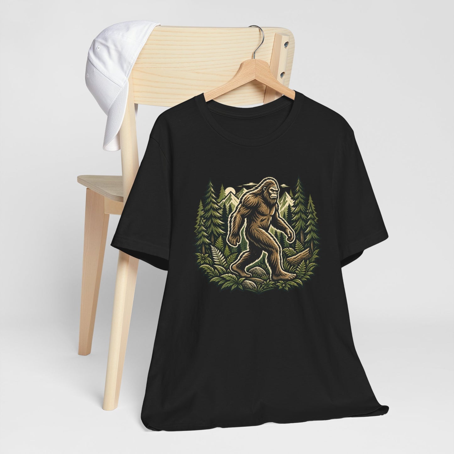 Bigfoot Mountain Adventure Tee | Sasquatch Graphic Shirt