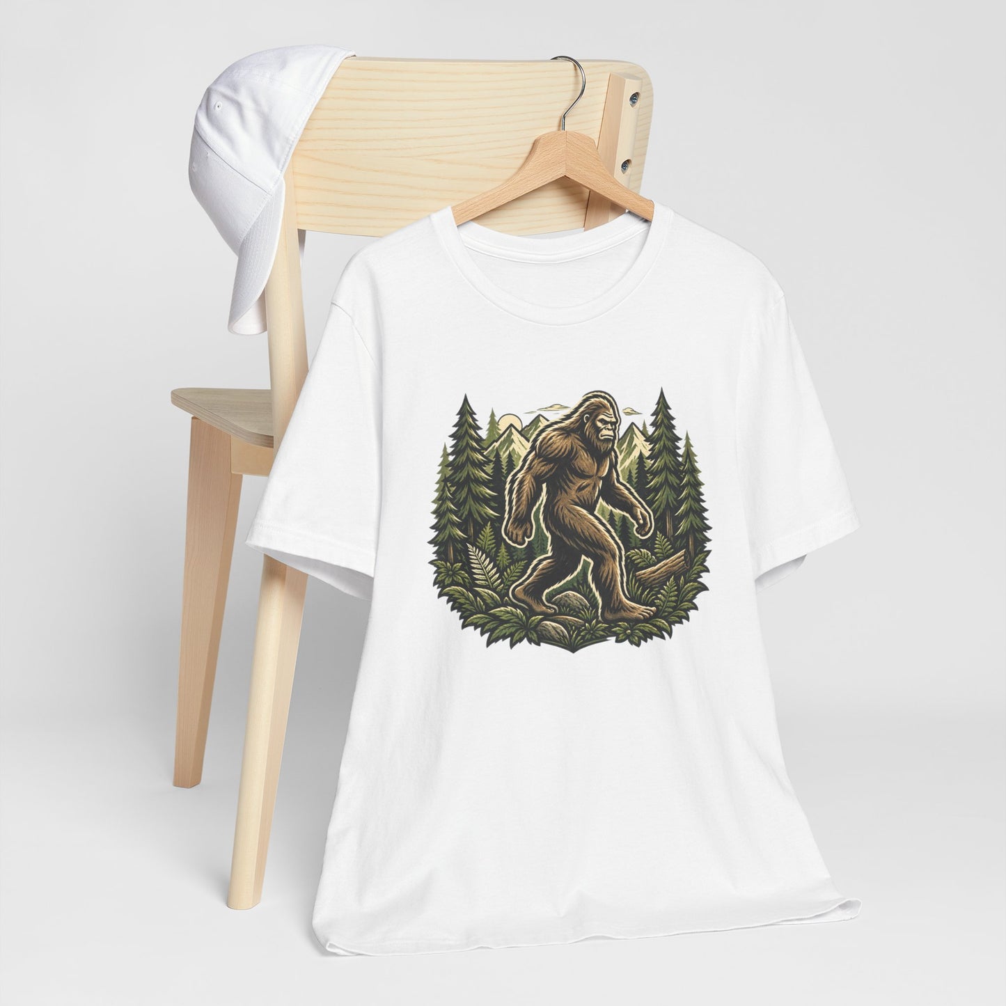 Bigfoot Mountain Adventure Tee | Sasquatch Graphic Shirt