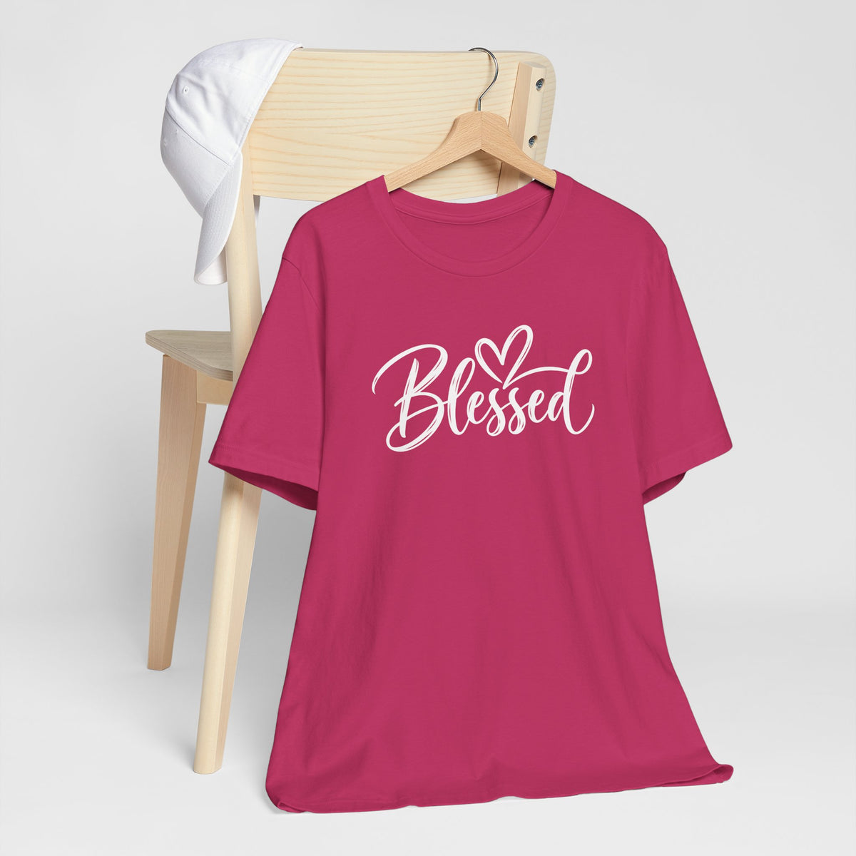 Blessed Heart Graphic Tee | Inspirational Women's Shirt