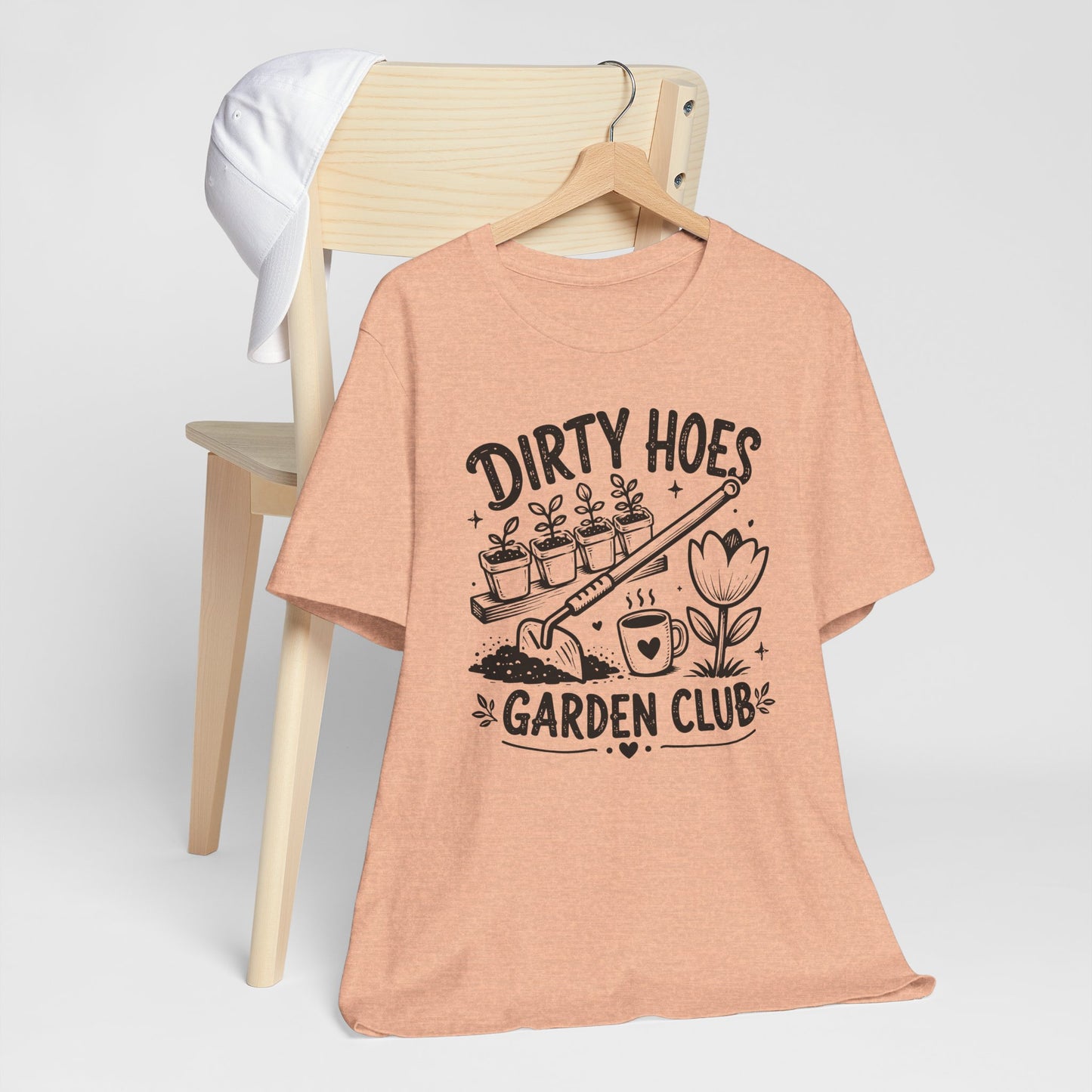Dirty Hoes Garden Club Graphic Tee | Funny Gardening Shirt