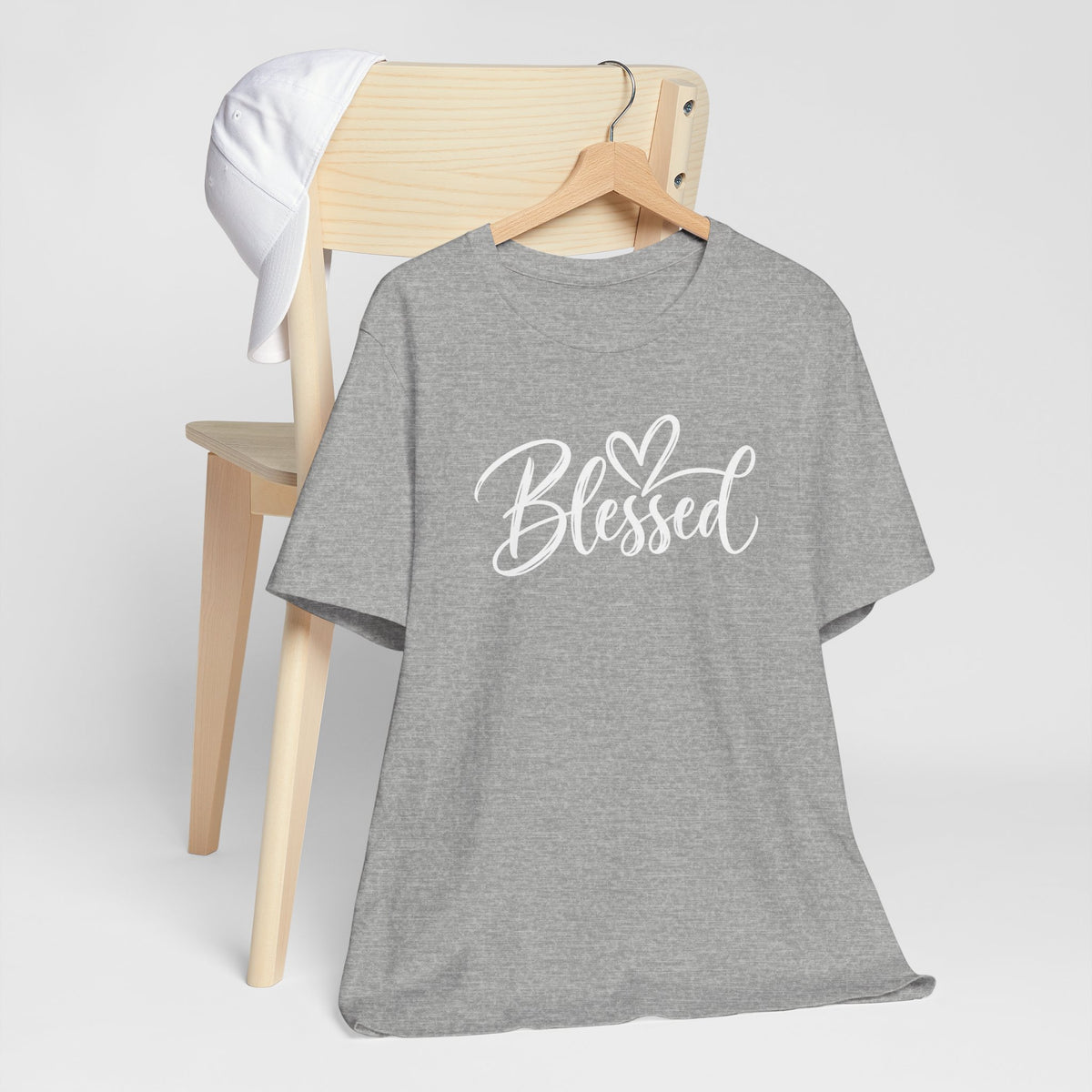 Blessed Heart Graphic Tee | Inspirational Women's Shirt