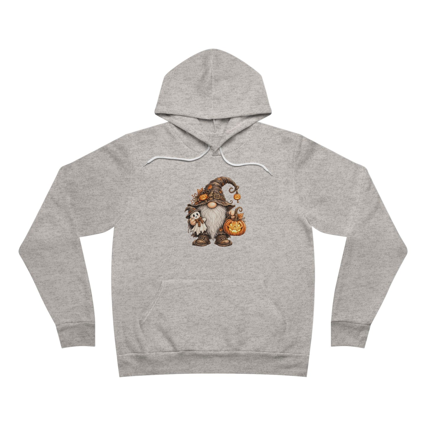 Halloween Gnome with Ghost & Pumpkin Hoodie