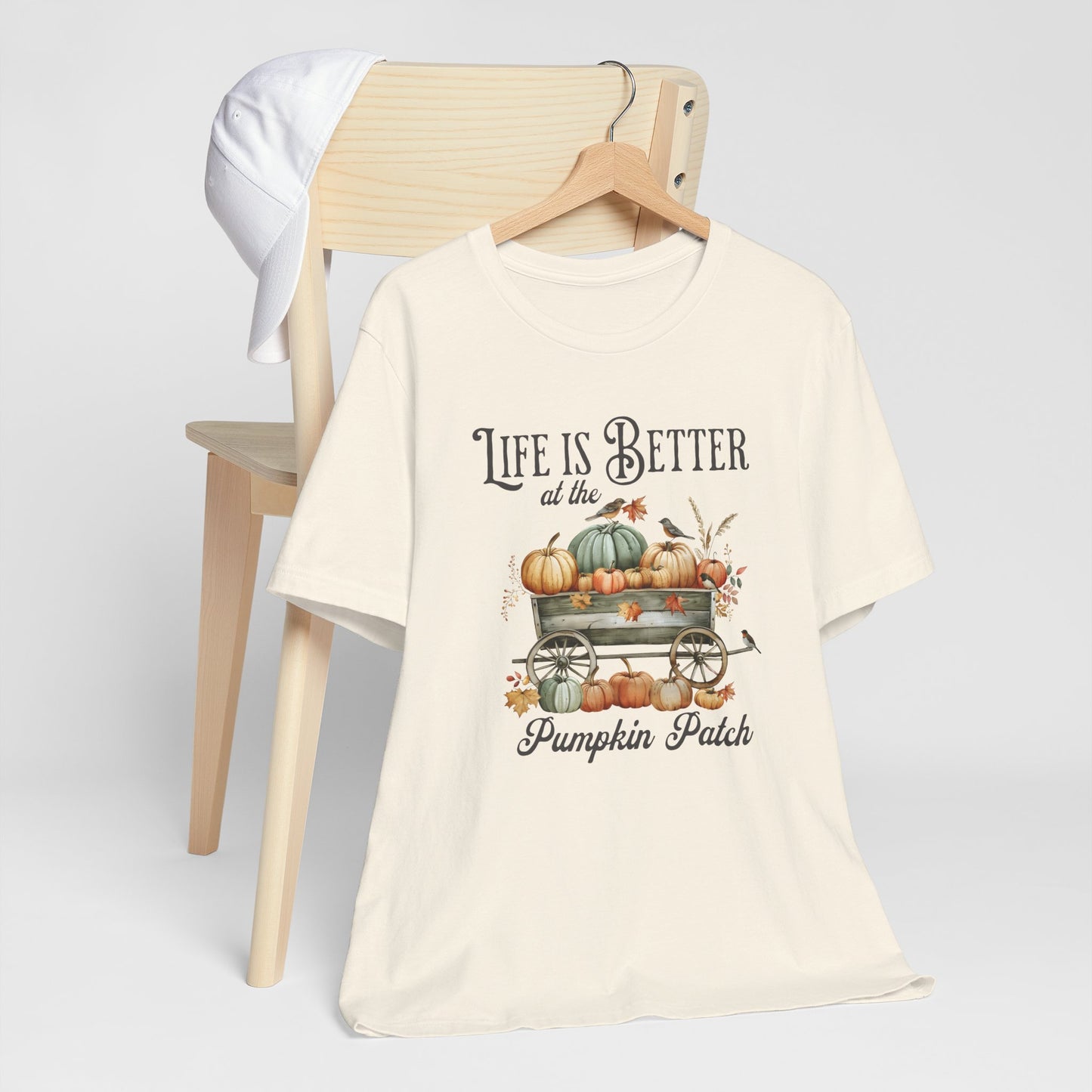 Life is Better at the Pumpkin Patch Tee – Fall Graphic Shirt