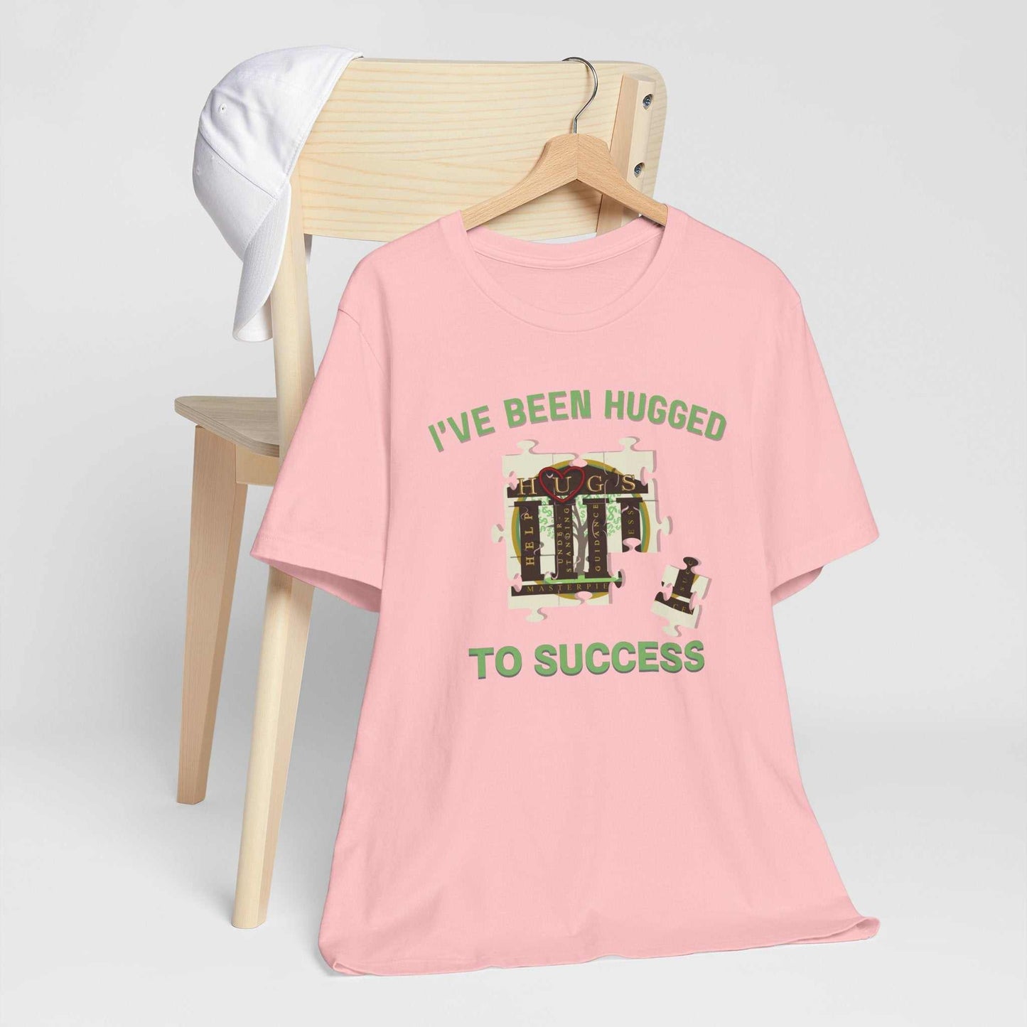 I've Been Hugged to Success vintage mech graphic tee in soft breathable cotton with relaxed fit
