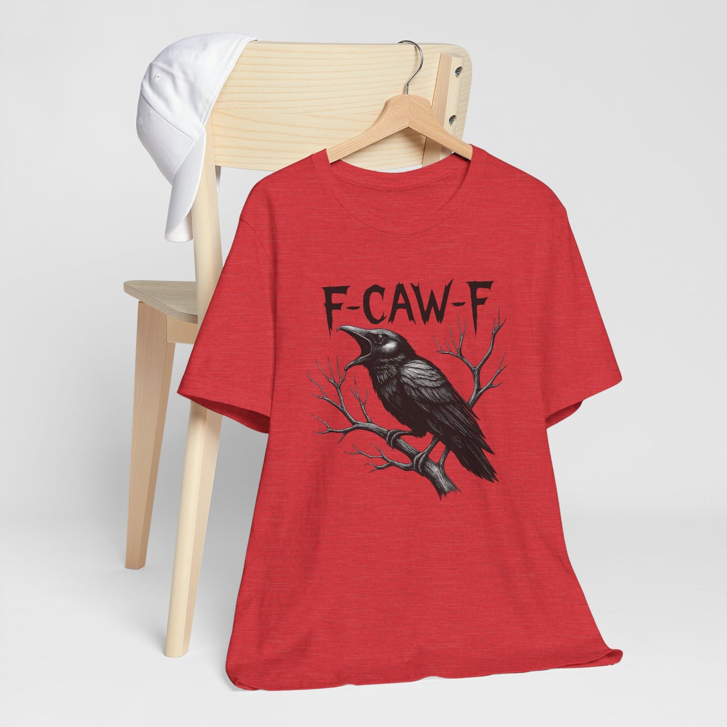 F-Caw-F Funny Graphic Tee – Playful Sarcastic Humor Shirt