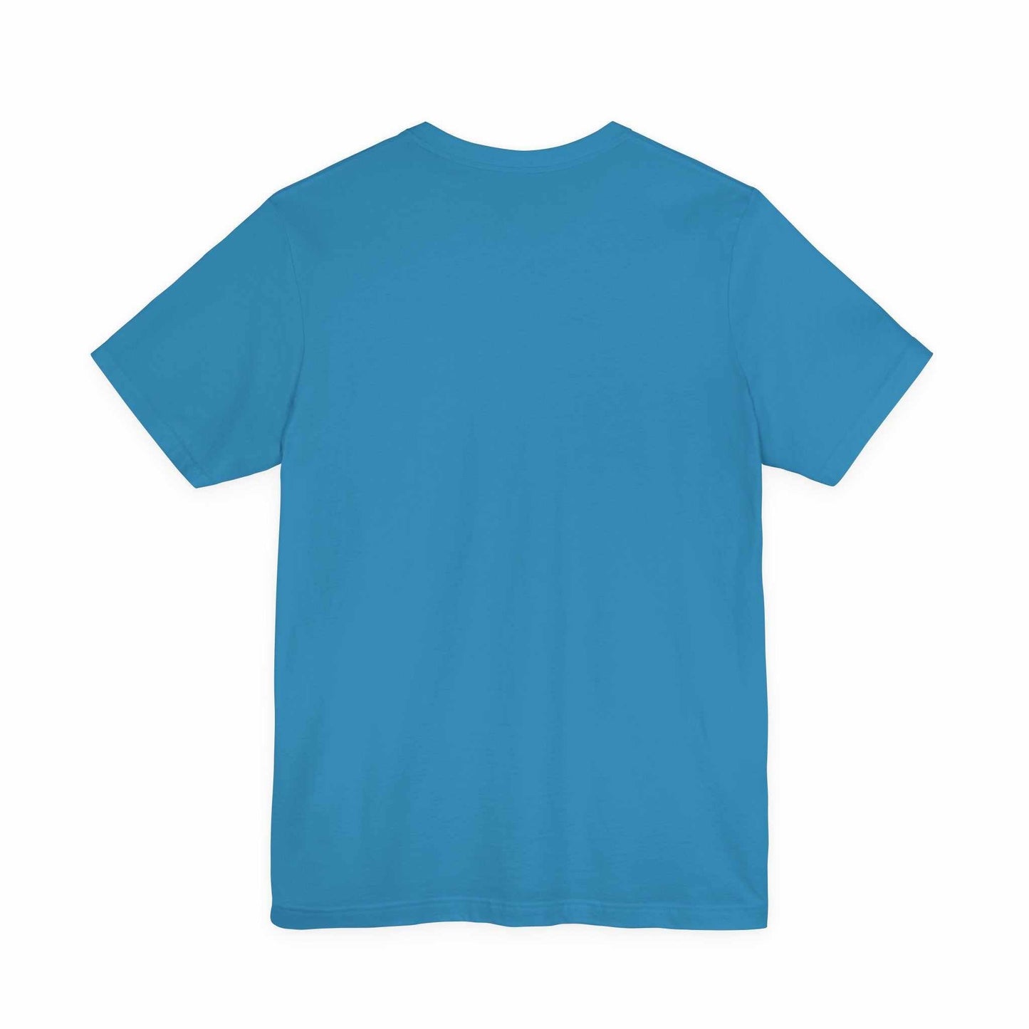 Unisex jersey short sleeve tee by Bella Canvas in soft cotton with ribbed collar and tapered shoulders
