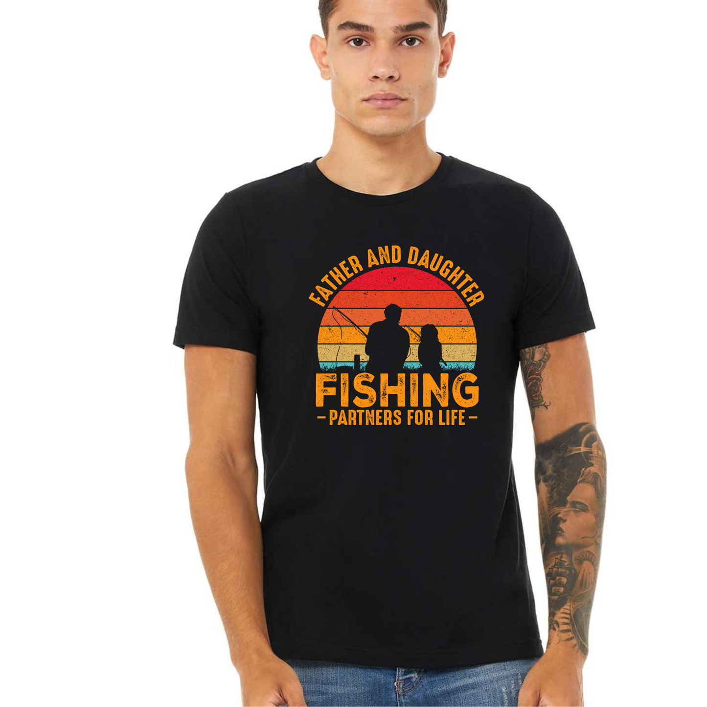 Father Daughter Fishing Partners For Life Shirt