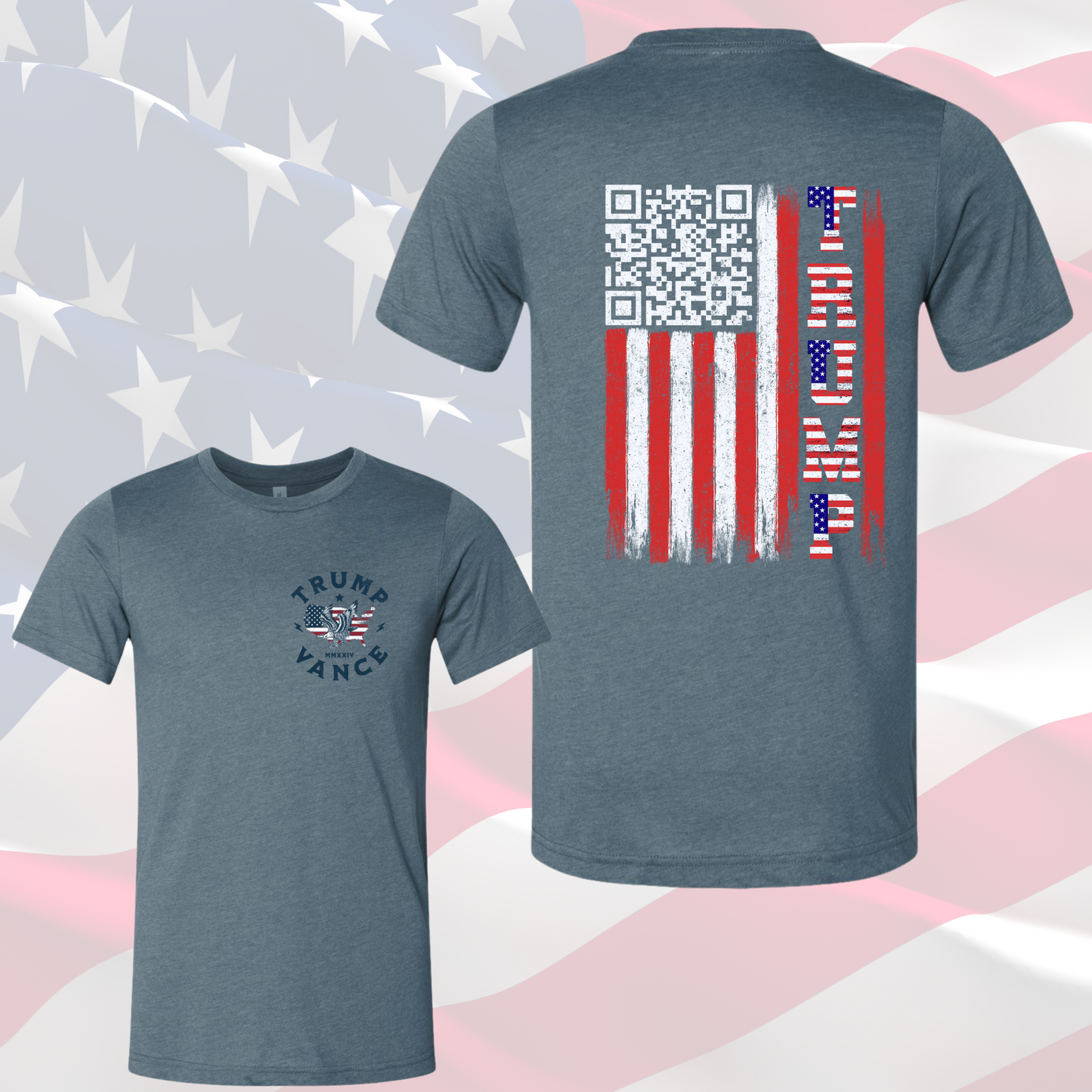 Trump Vance QR Code Tee