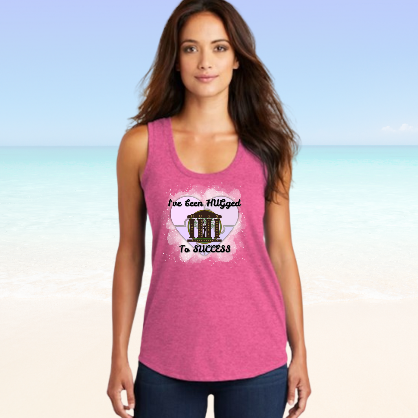 I've Been Hugged to Success Woman Tank Top