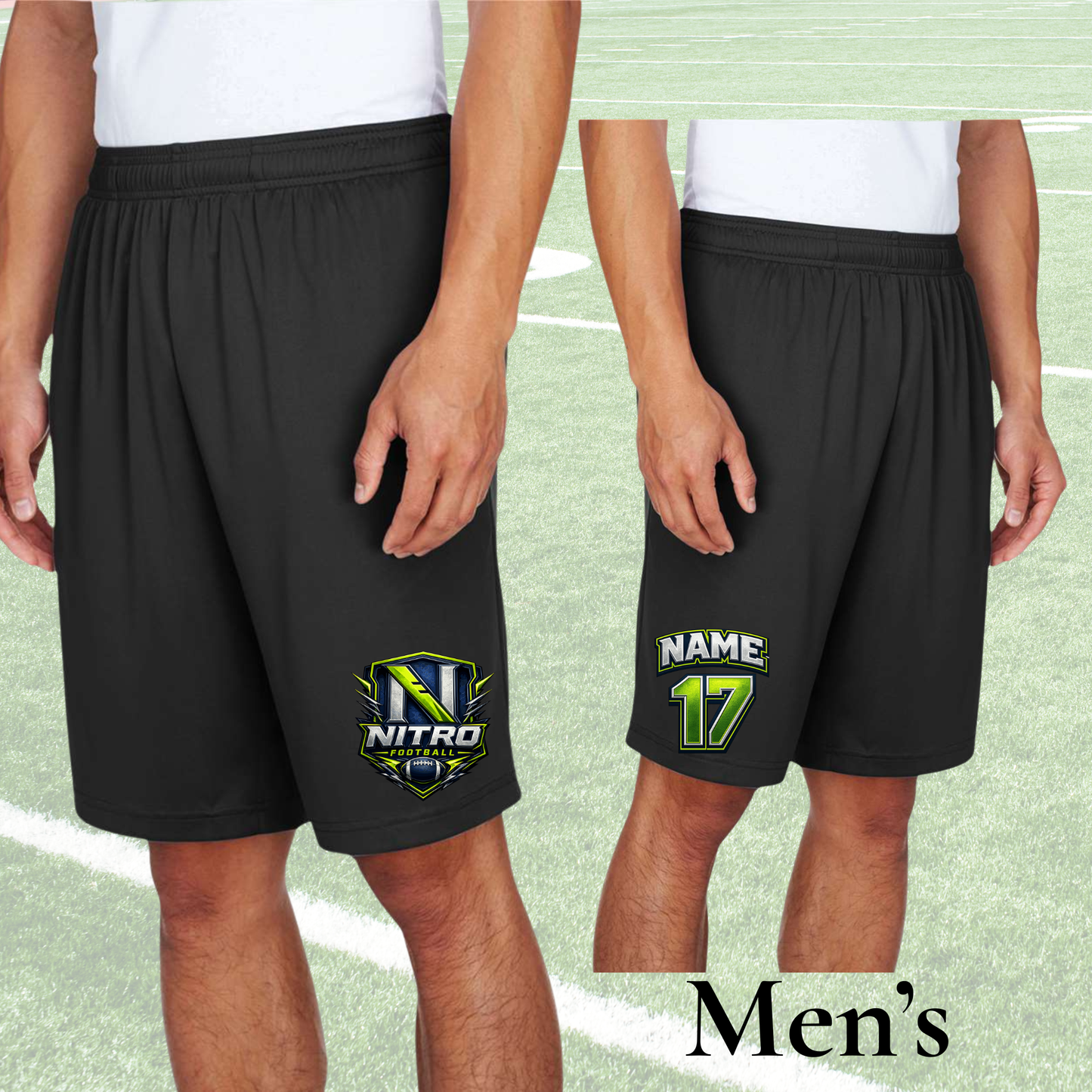 Nitro Men’s Performance Shorts – Personalized