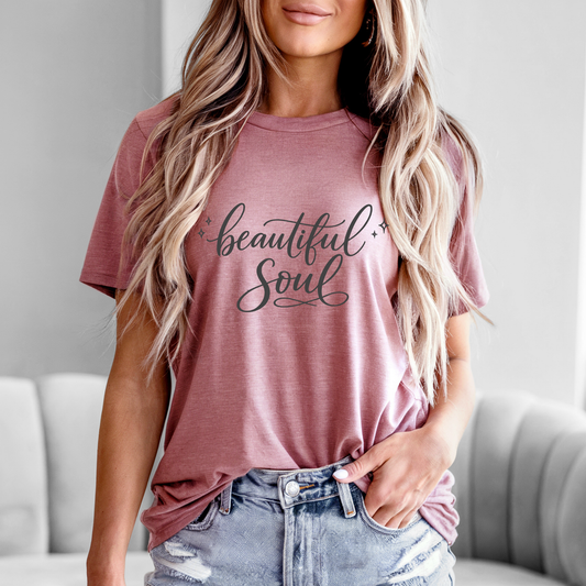 Beautiful Soul Faith-Inspired Women’s Graphic Tee