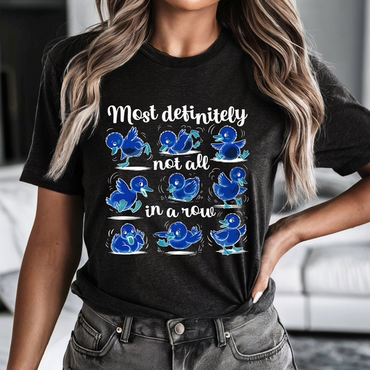 My Ducks Not In A Row Shirt – Funny Chaos Duck Graphic Tee