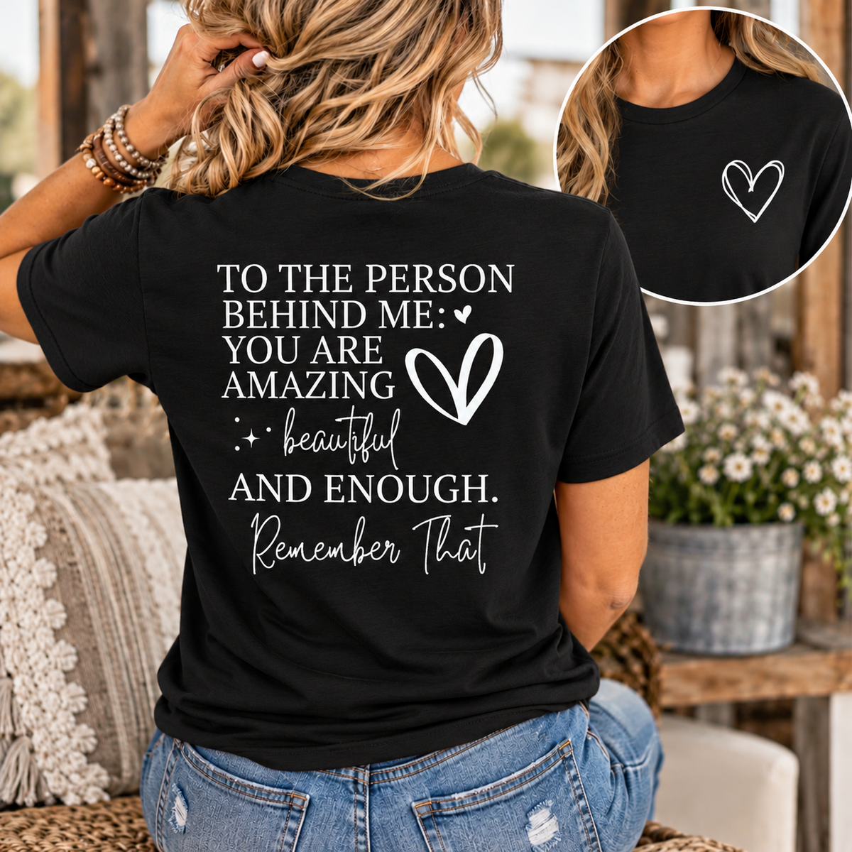 To the person behind me tee