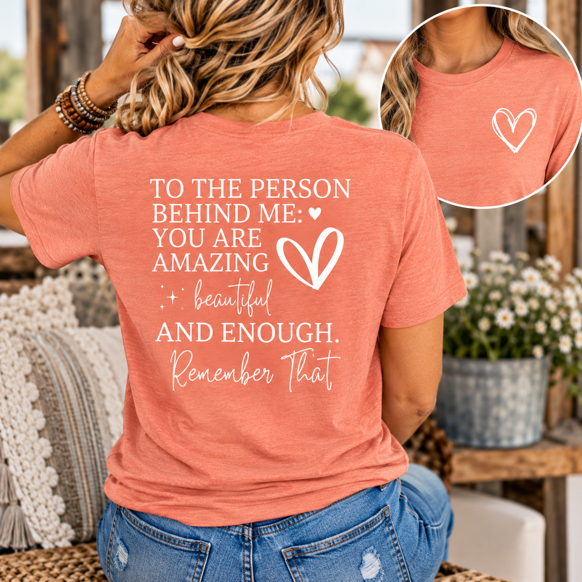 To the person behind me tee