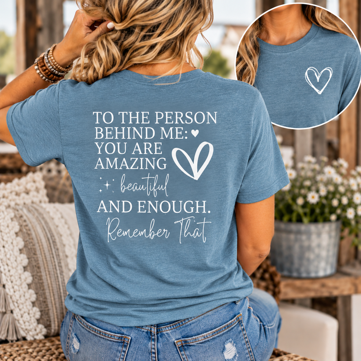 To the person behind me tee