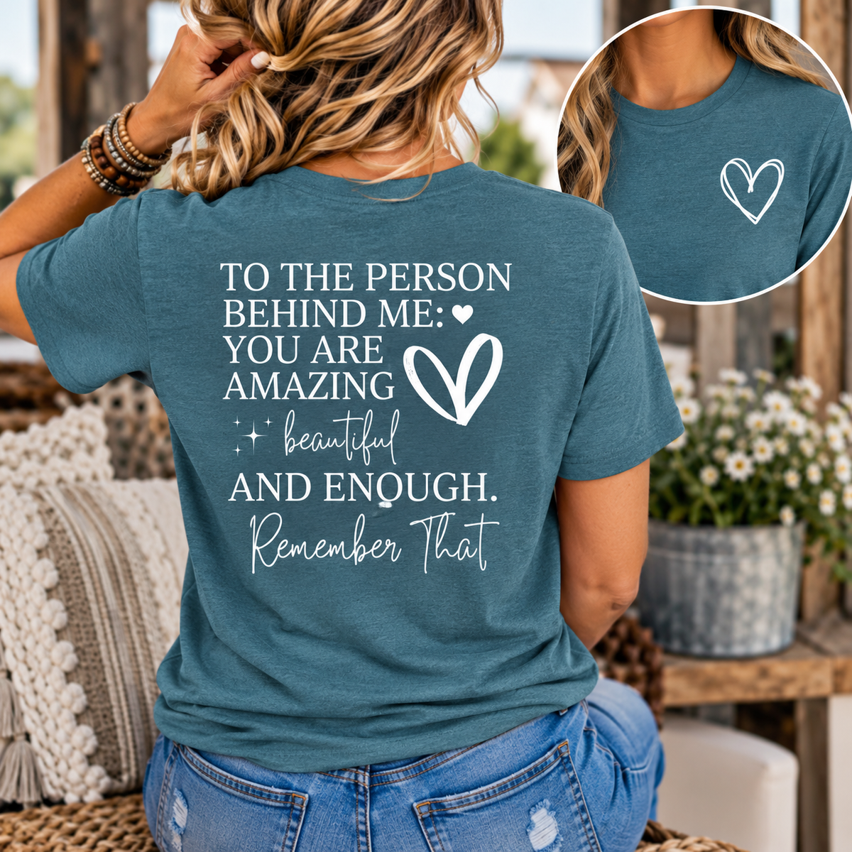 To the person behind me tee