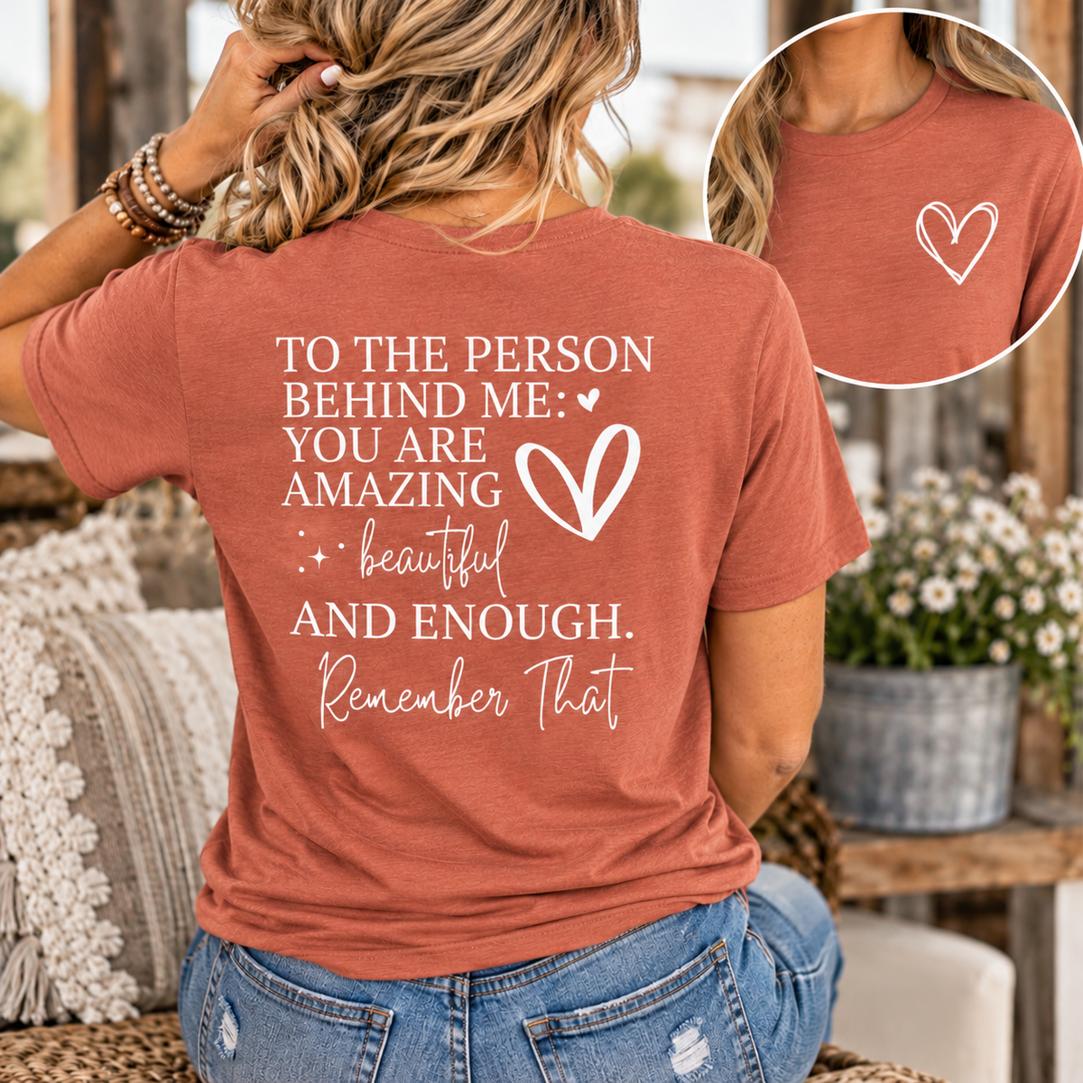 To the person behind me tee