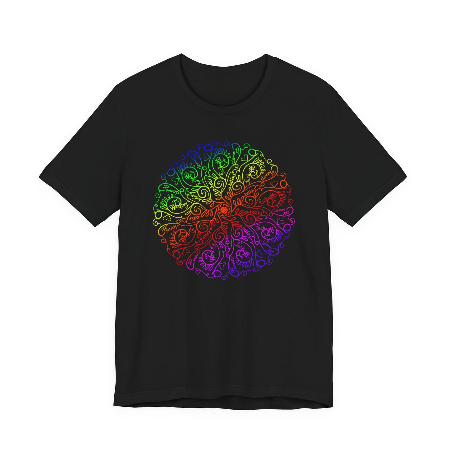 Hidden Message Rainbow Shirt – “If You Know You Know” Funny Graphic Tee for Women