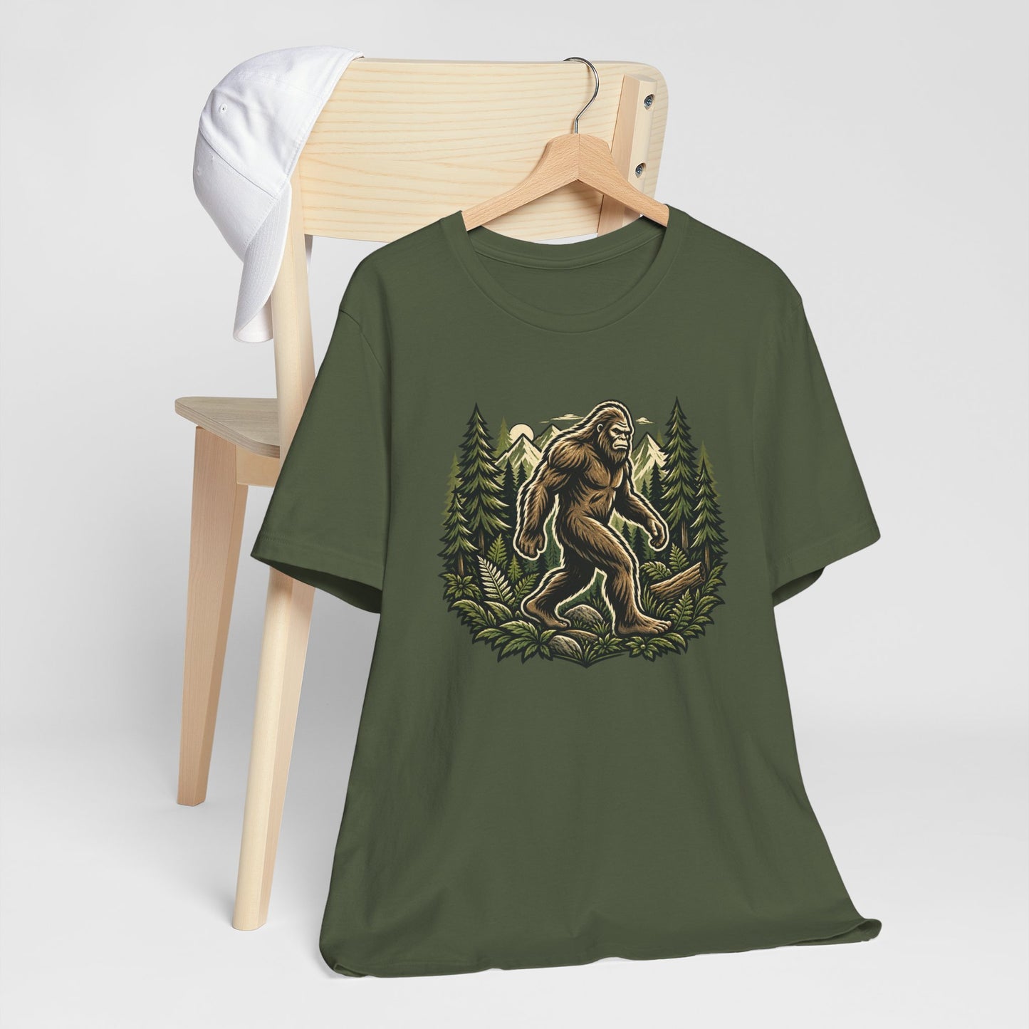 Bigfoot Mountain Adventure Tee | Sasquatch Graphic Shirt