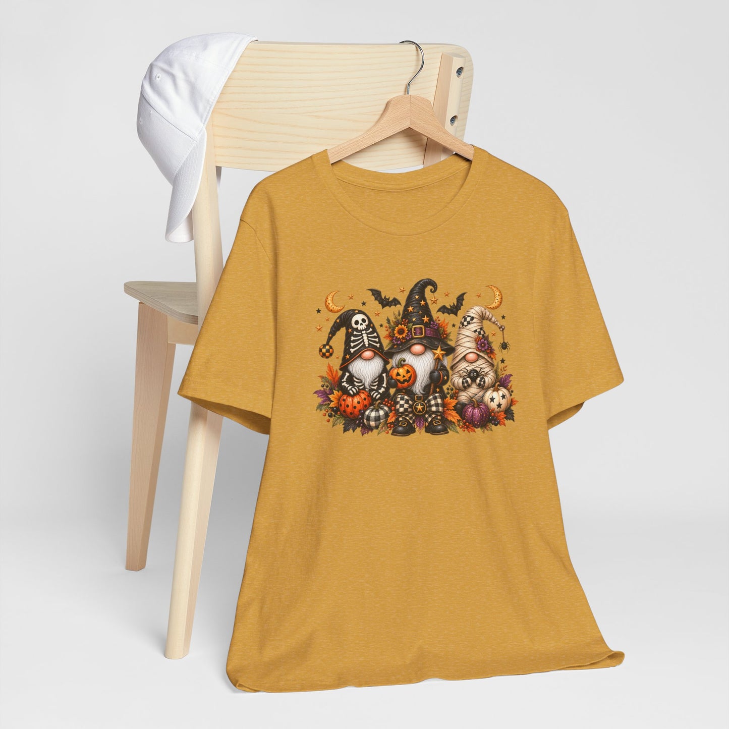 Spooky Halloween Gnome Trio Tee