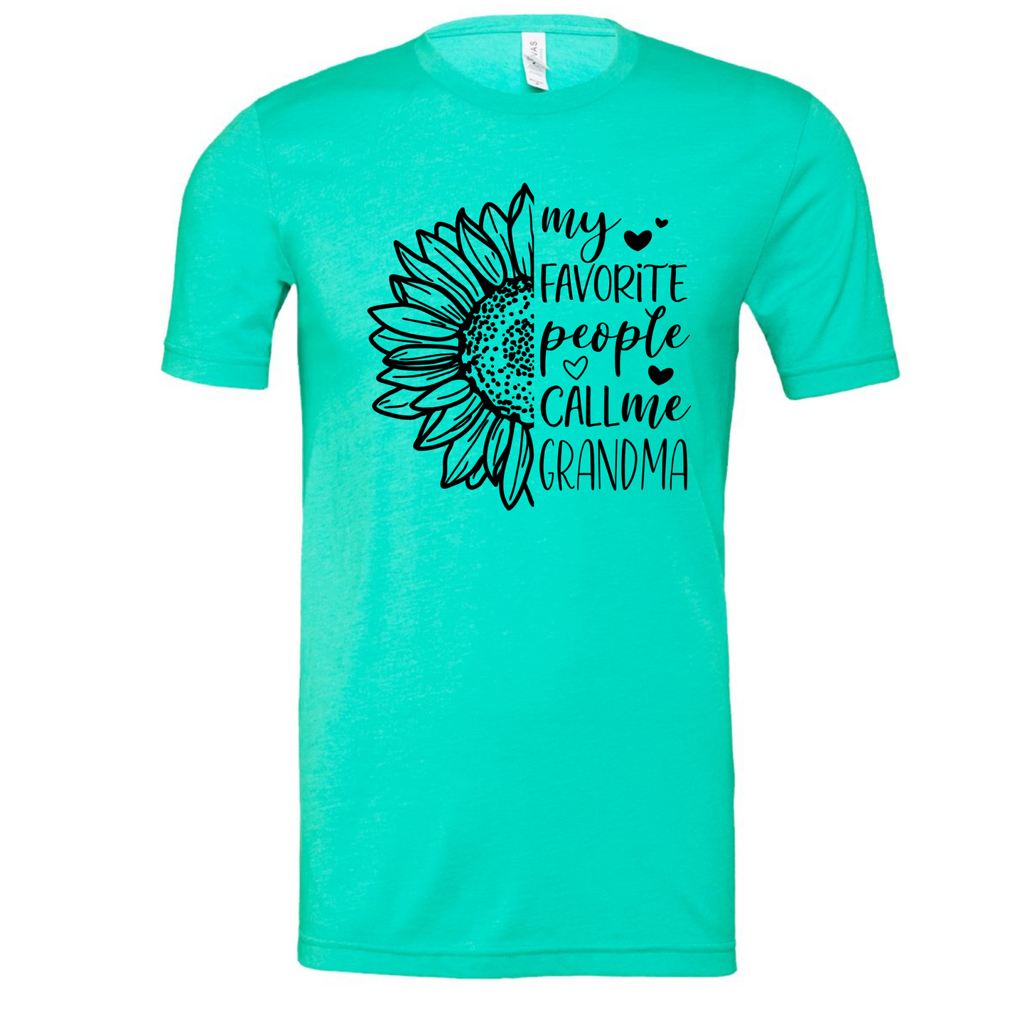 My Favorite People Call Me Grandma Sunflower Shirt