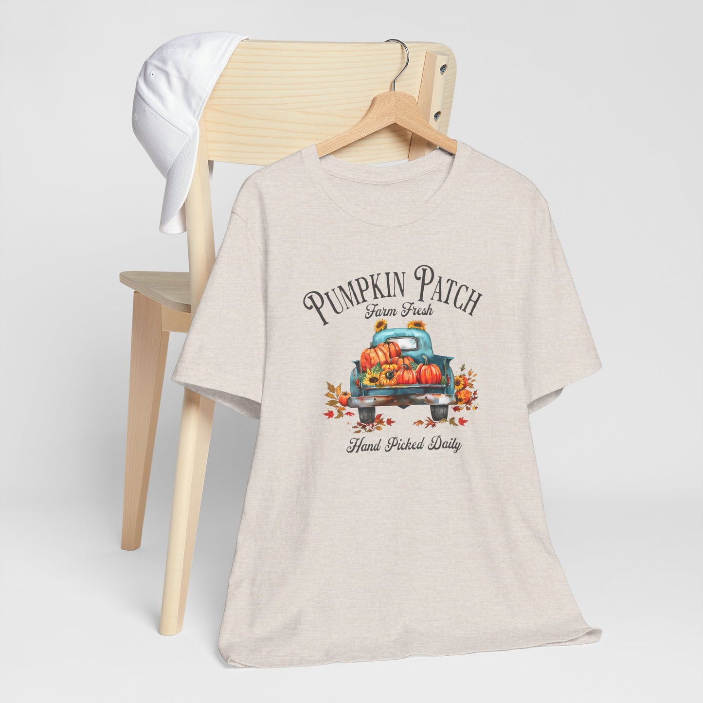 Pumpkin Patch Farm Fresh Tee – Vintage Truck Fall Shirt