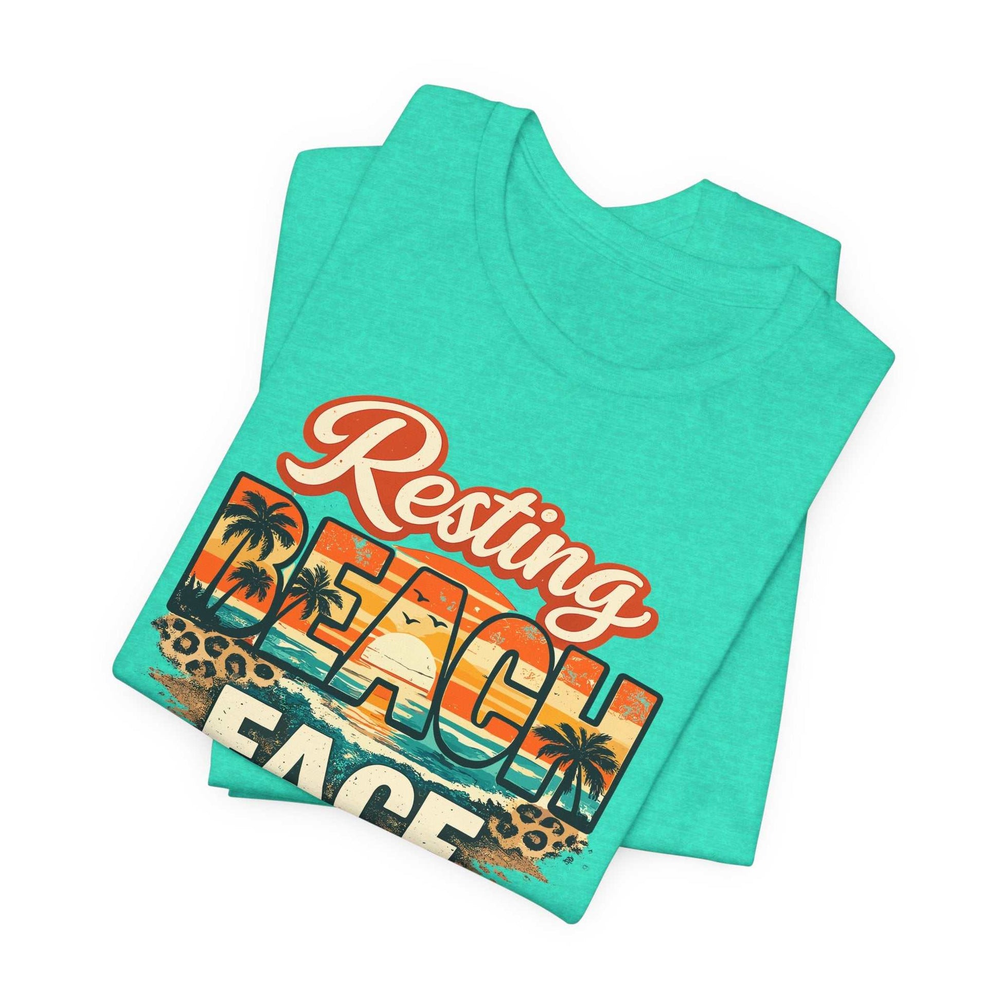 Unisex jersey short sleeve tee made from soft breathable cotton with tapered shoulders and ribbed collar