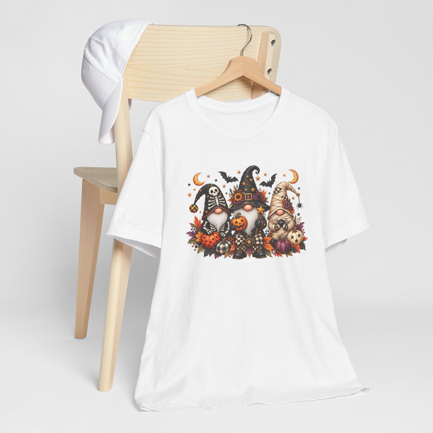 Spooky Halloween Gnome Trio Tee