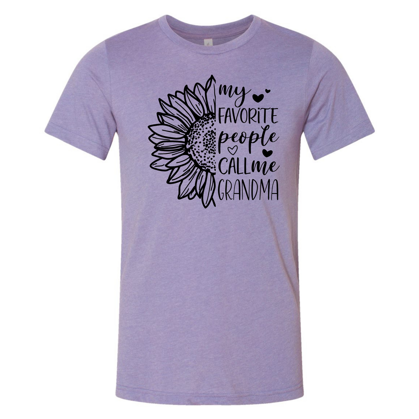My Favorite People Call Me Grandma Sunflower Shirt