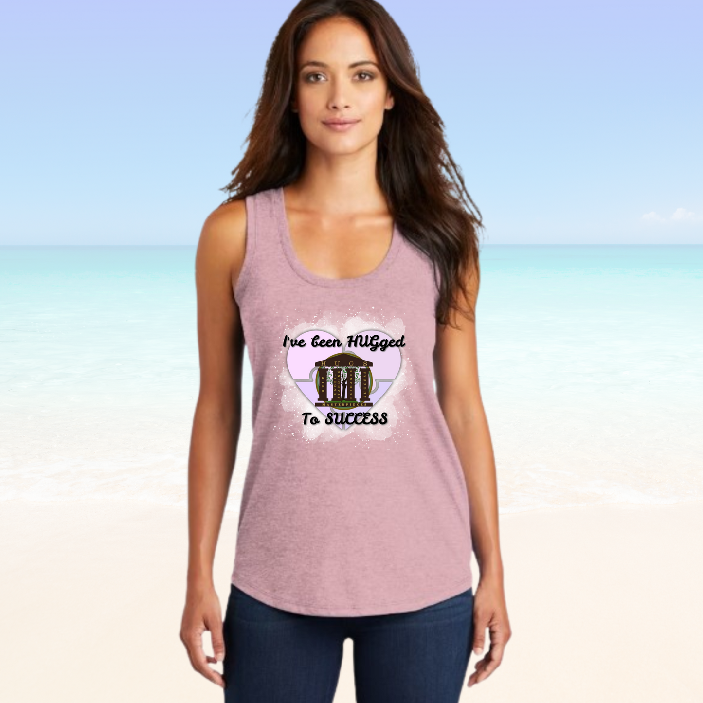 I've Been Hugged to Success Woman Tank Top