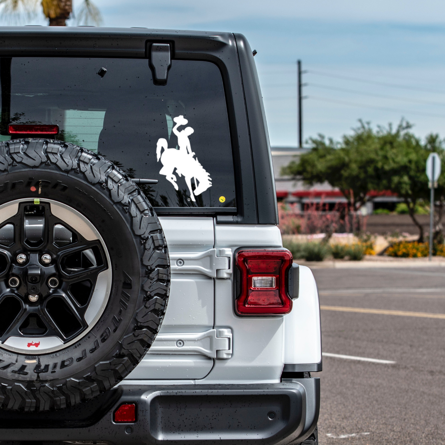 Wyoming Cowboy Decals 4" Decals