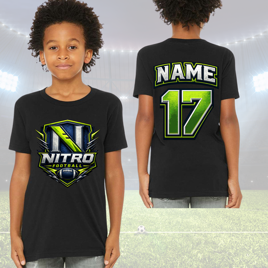 Nitro Football Youth Unisex Crew Neck Tee
