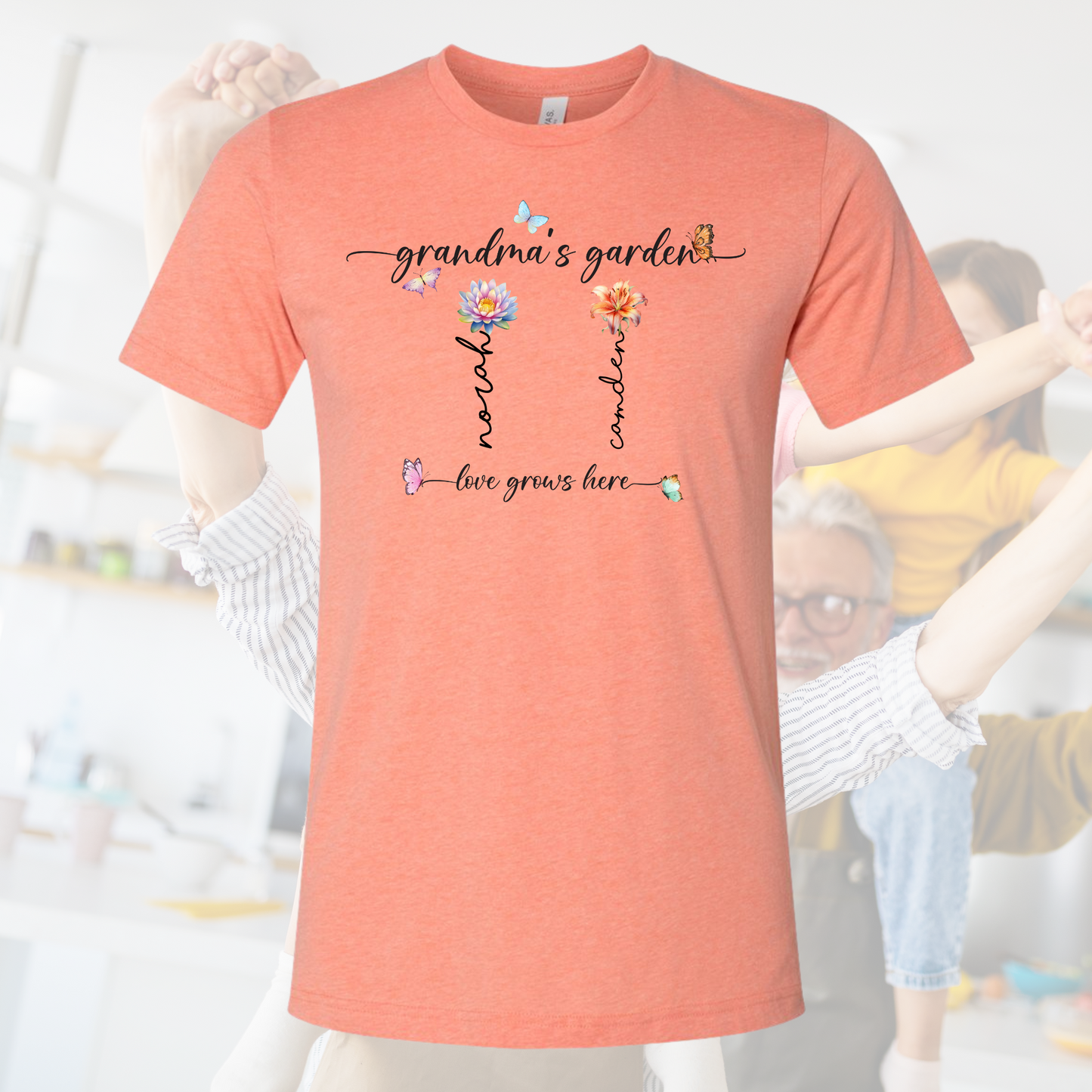 Grandma flower shirt for Judy