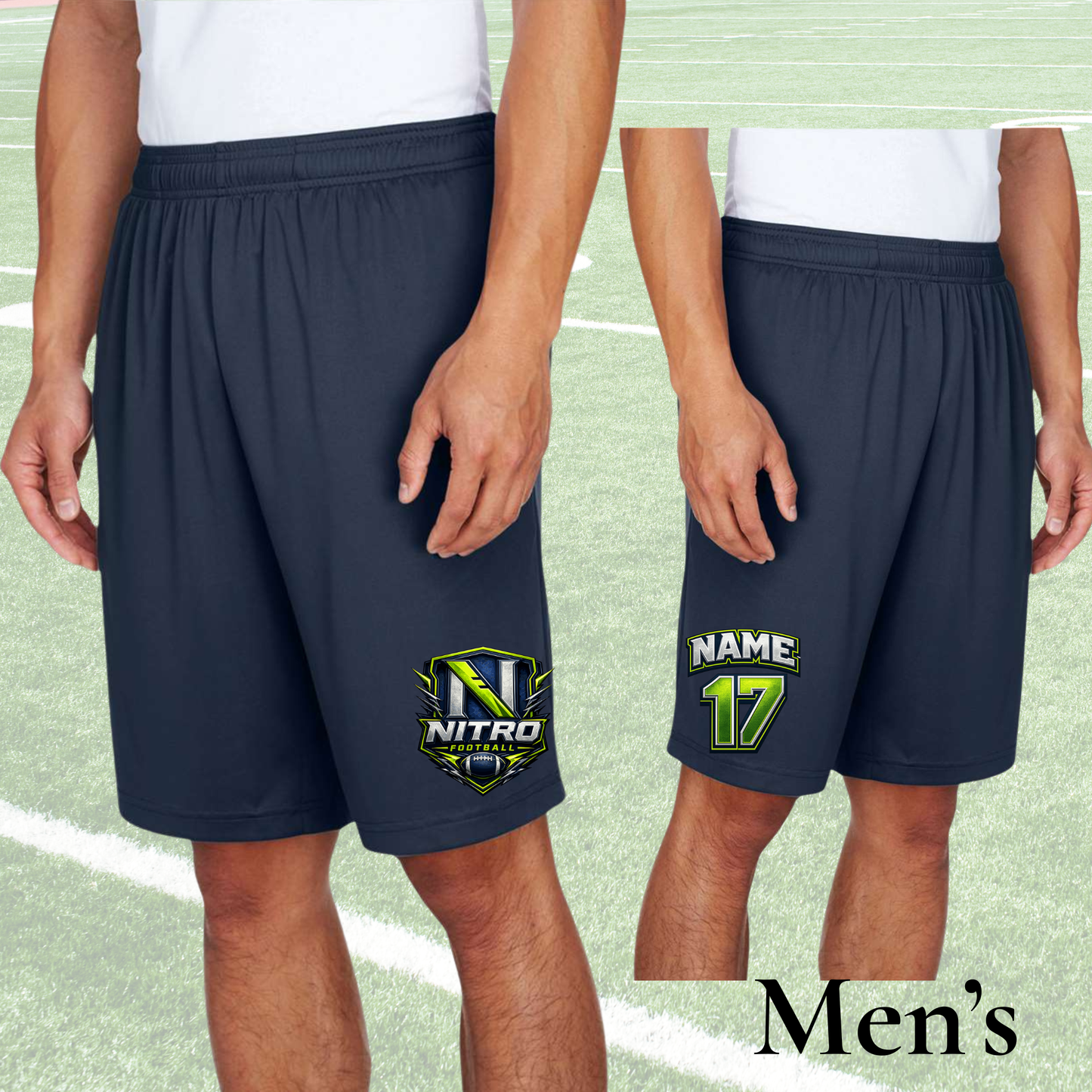 Nitro Men’s Performance Shorts – Personalized